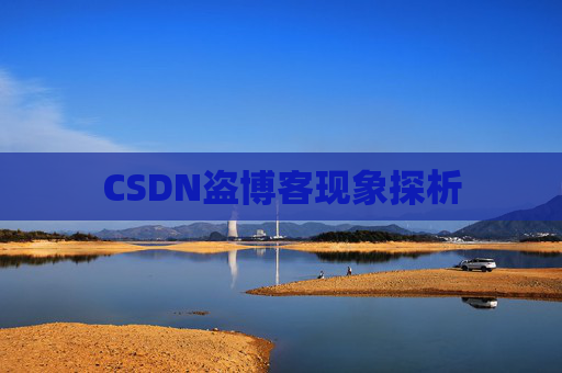 CSDN盗博客现象探析 CSDN盗博客现象探析