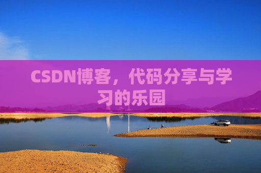 CSDN博客，代码分享与学习的乐园